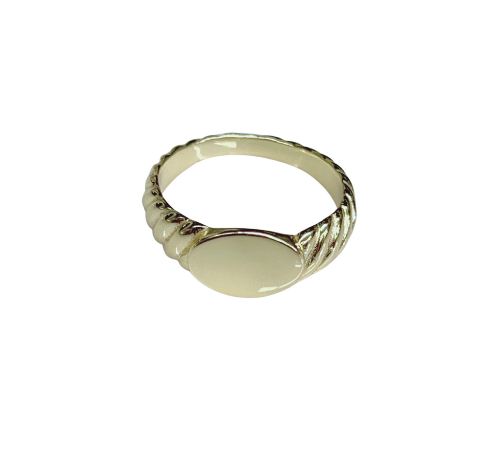Gold Signet Ring