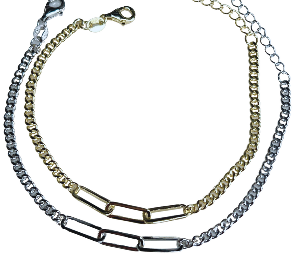 Paperclip Chain Bracelet