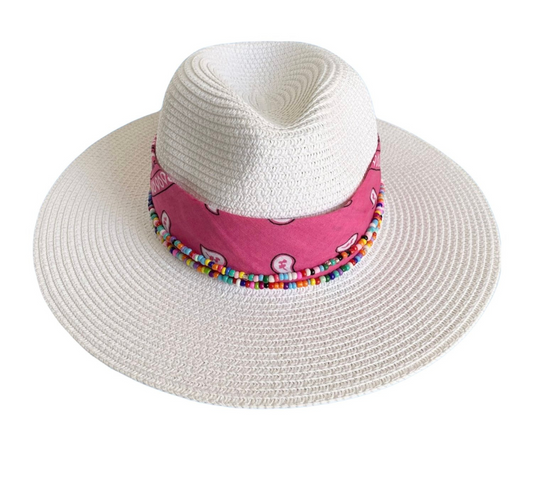 Sweet + Sunday White Southampton Hat