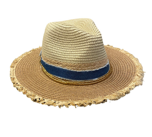 Sweet + Sunday Amagansett Frayed Hat