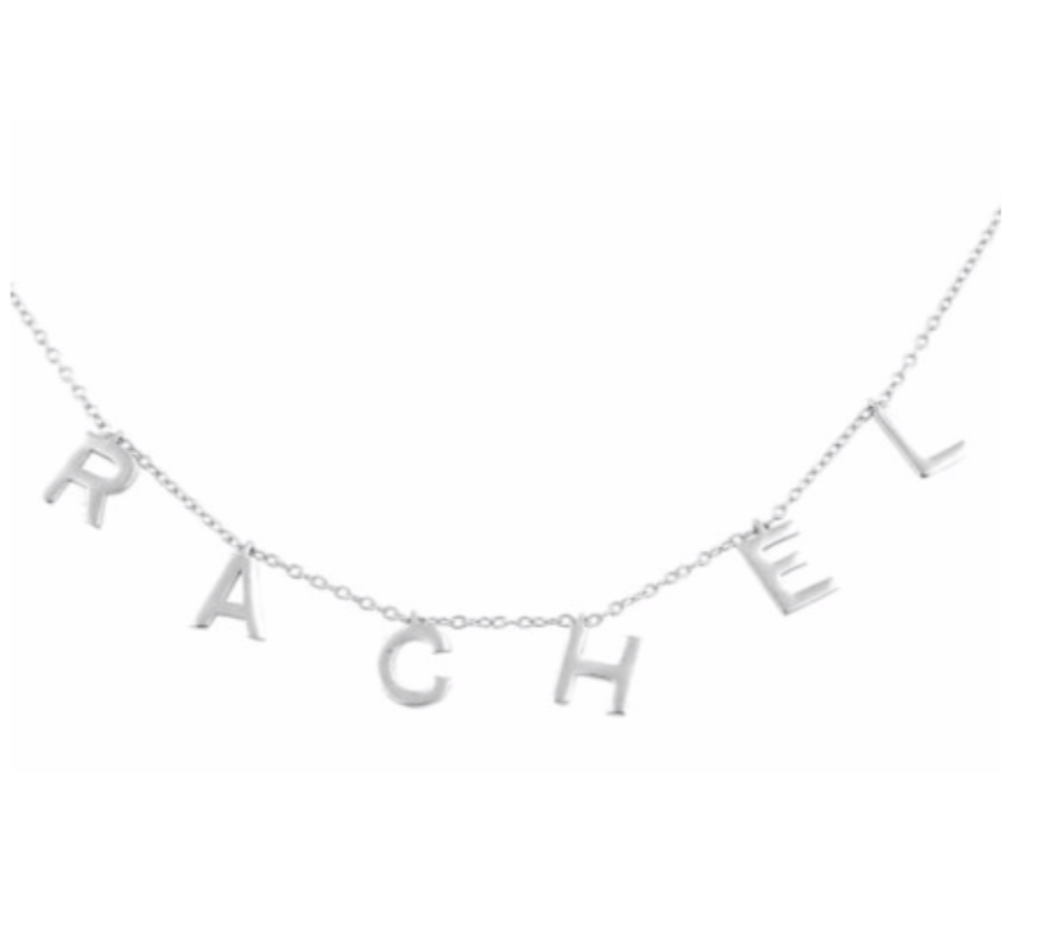 Rachel Simple Name Necklace