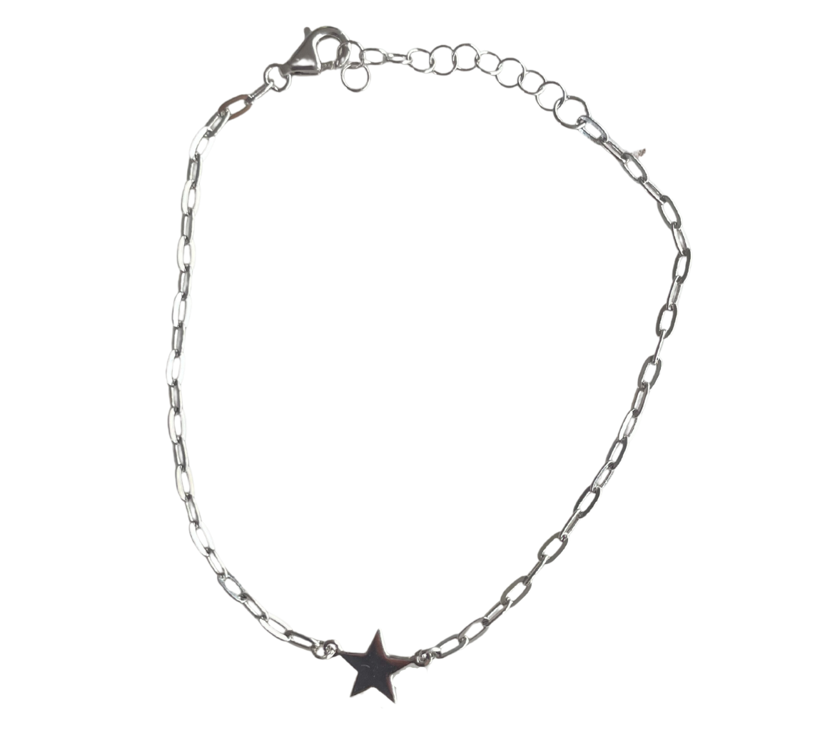 Simple Star Chain Bracelet