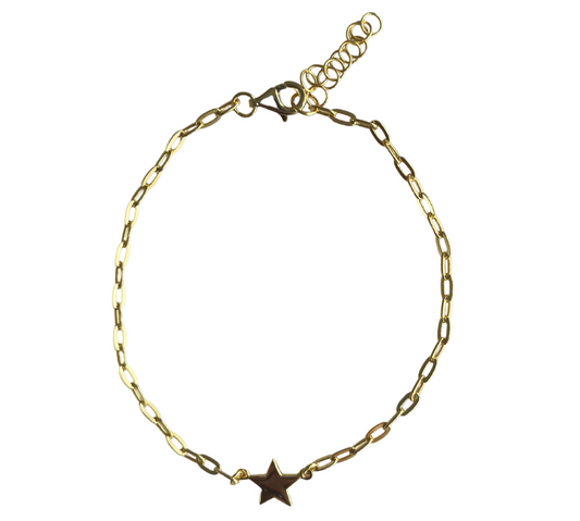 Simple Star Chain Bracelet