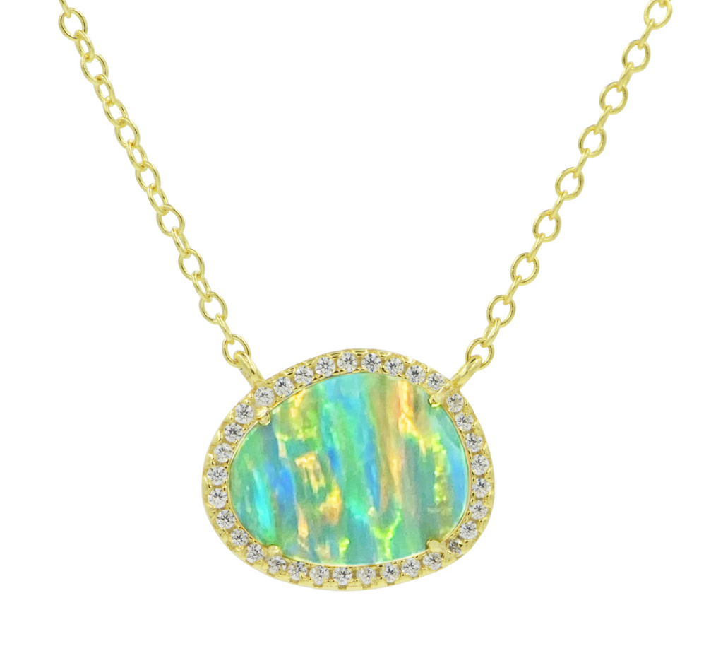 Kokoto Pebble Opal Necklace