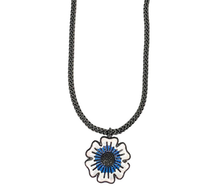 Edgy Flower Necklace