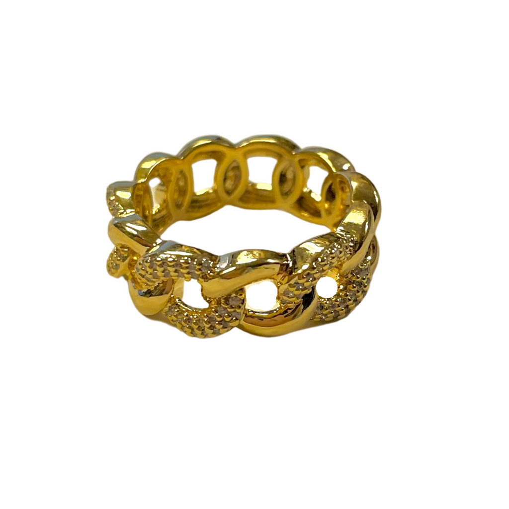 Cuban Dressy Link Ring