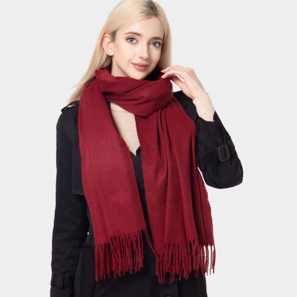 Solid Oblong Scarf
