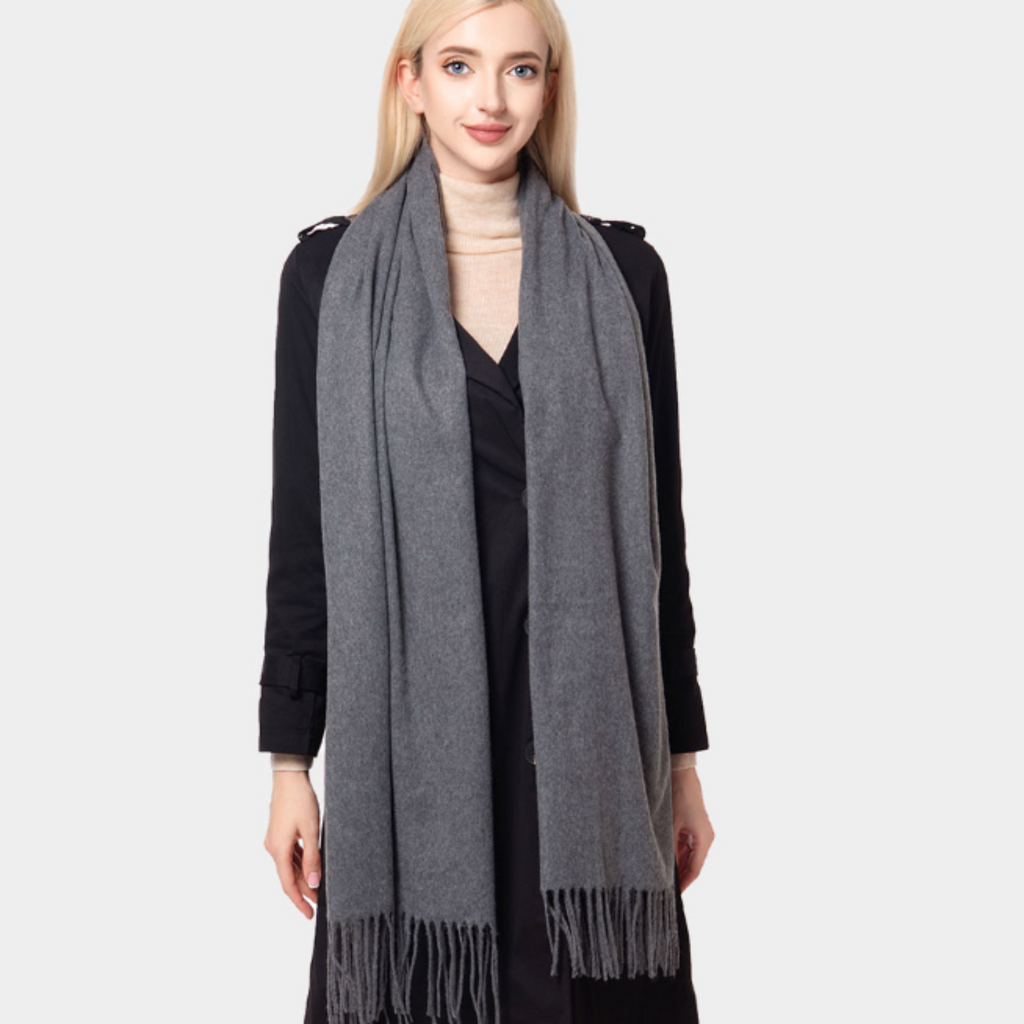 Solid Oblong Scarf