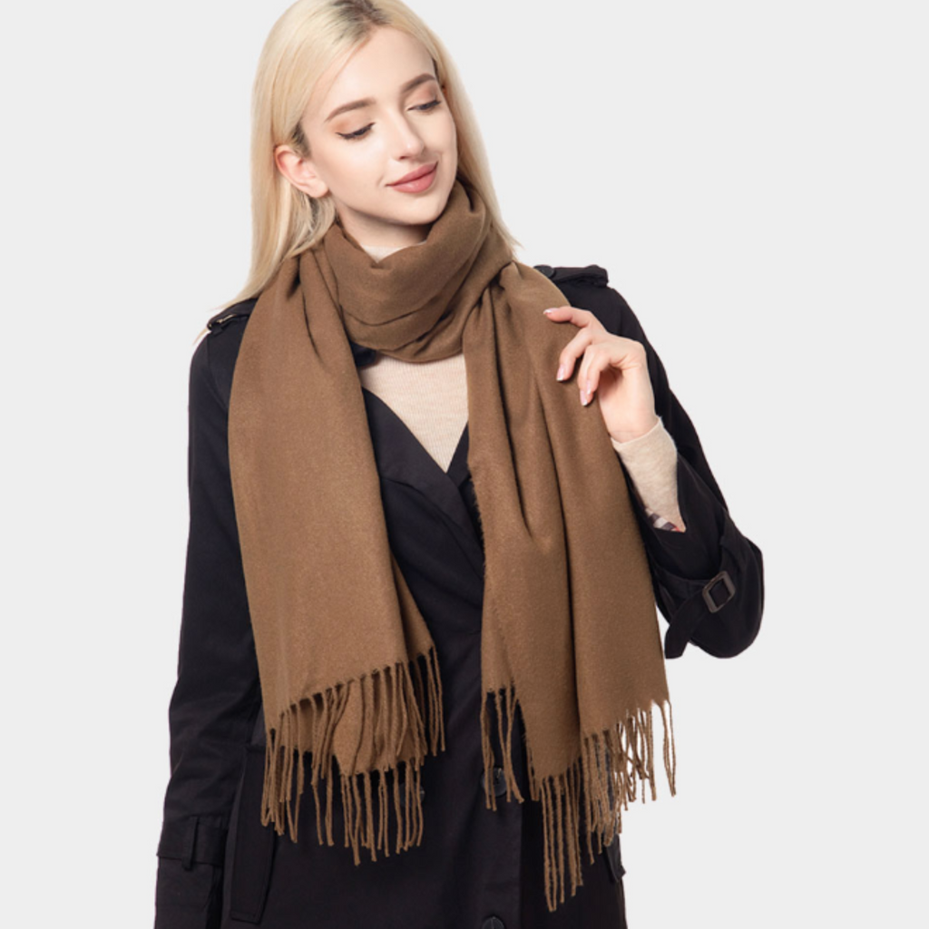 Solid Oblong Scarf