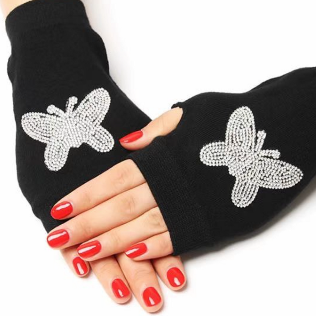 Butterfly Fingerless Gloves