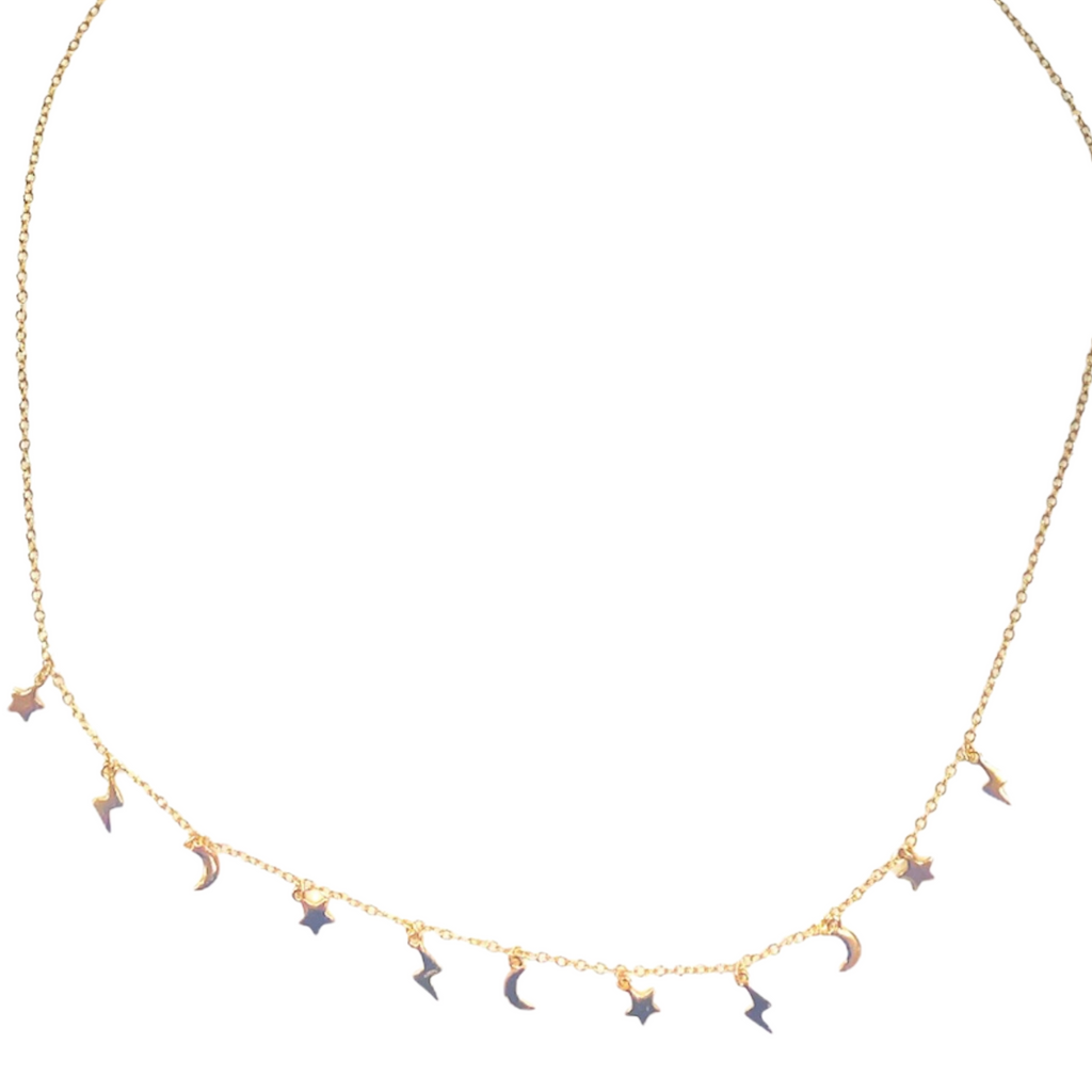 Celestial Lightning Necklace