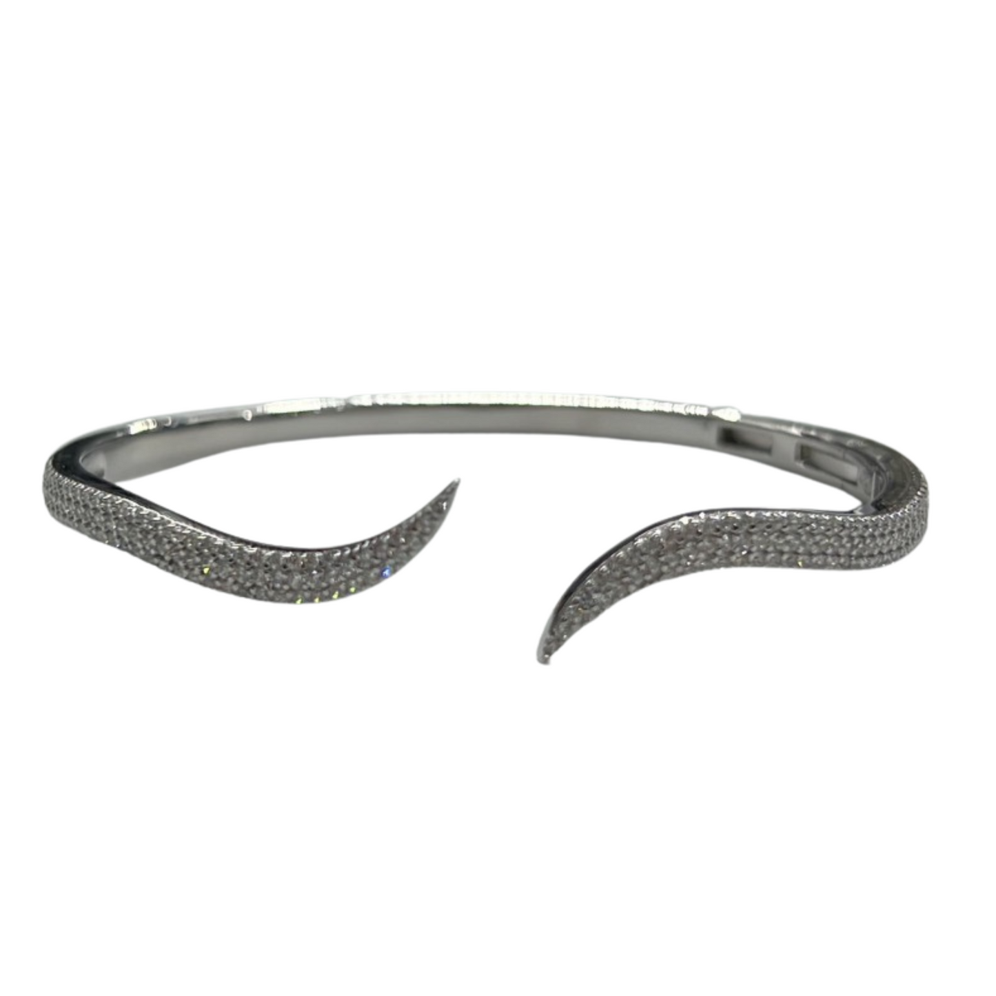 Pave Wave Cuff