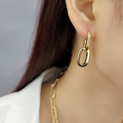 Chain Link Earrings