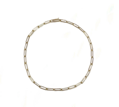 Gold Paperclip Choker
