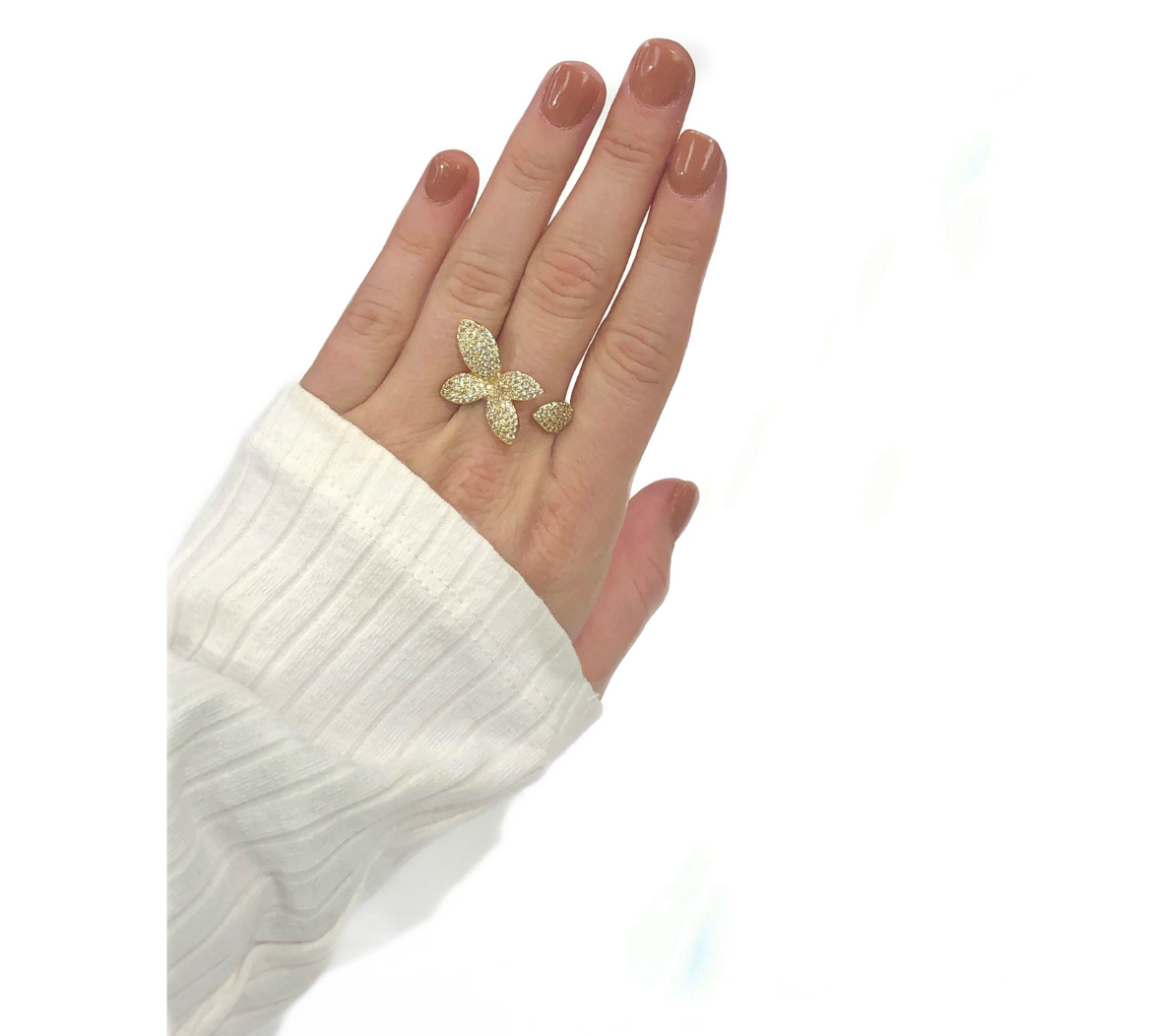 Gold Flower Ring