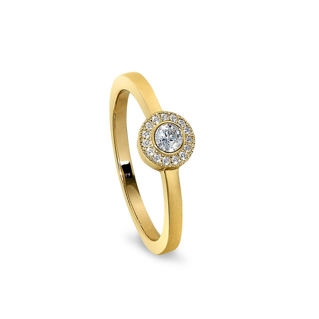 Diamond Birth Gem Ring