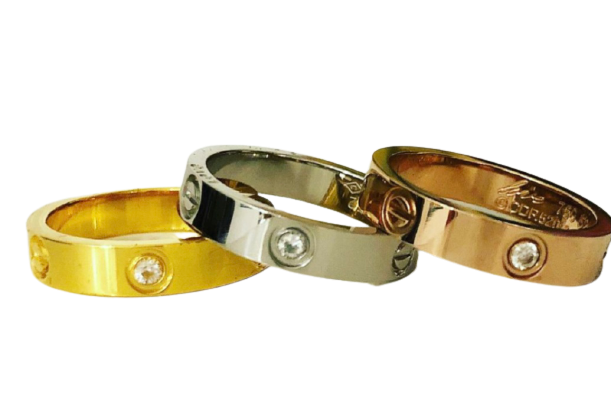 Designer Inspired Love Ring