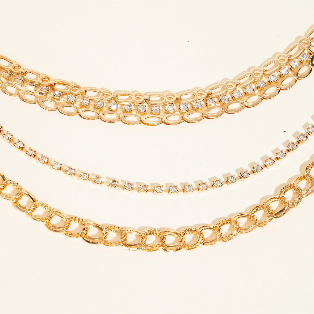 Five Layer Chain Link Belt