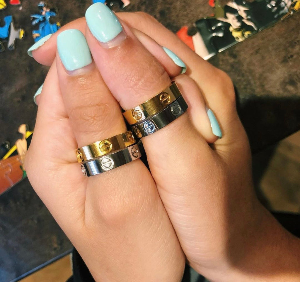 Designer Inspired Love Ring