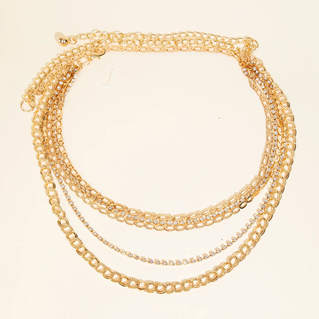 Five Layer Chain Link Belt