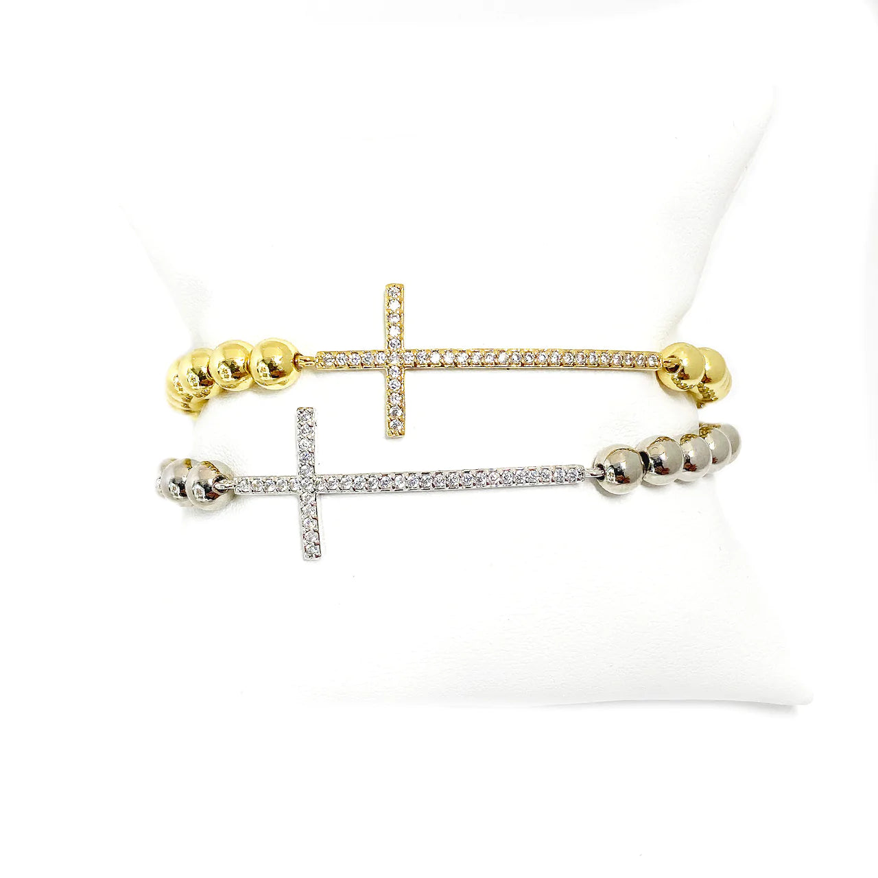 Lisa's Favorite Diamond Cross Bracelet