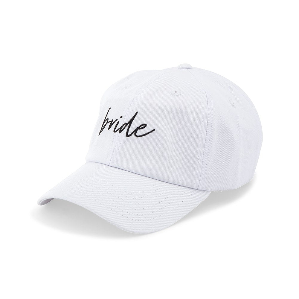 Bride Script Embroidered Hat