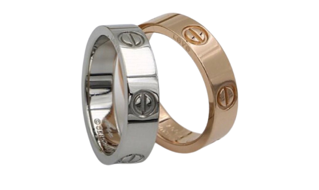 Designer Inspired Love Ring